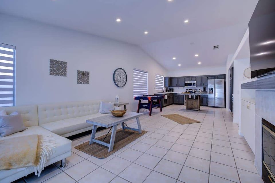 Modern open-concept layout blending comfort and simplicity