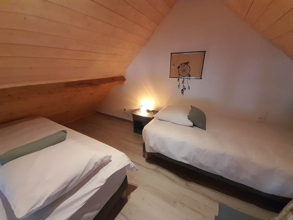 mezzanine en mode lits séparés