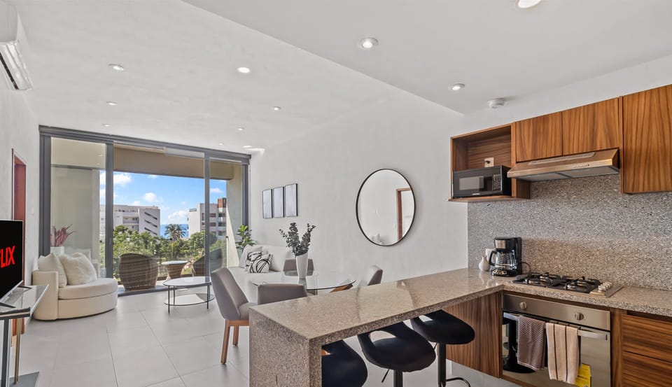 LIving Room & Kitchen