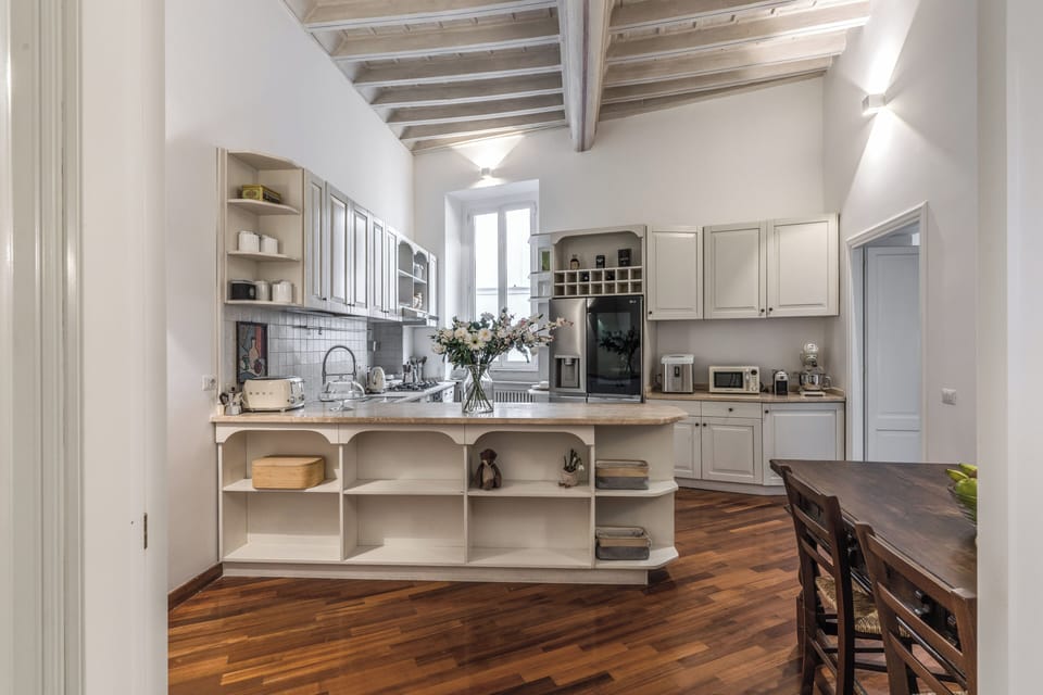 Elegant and high-end equipped kitchen