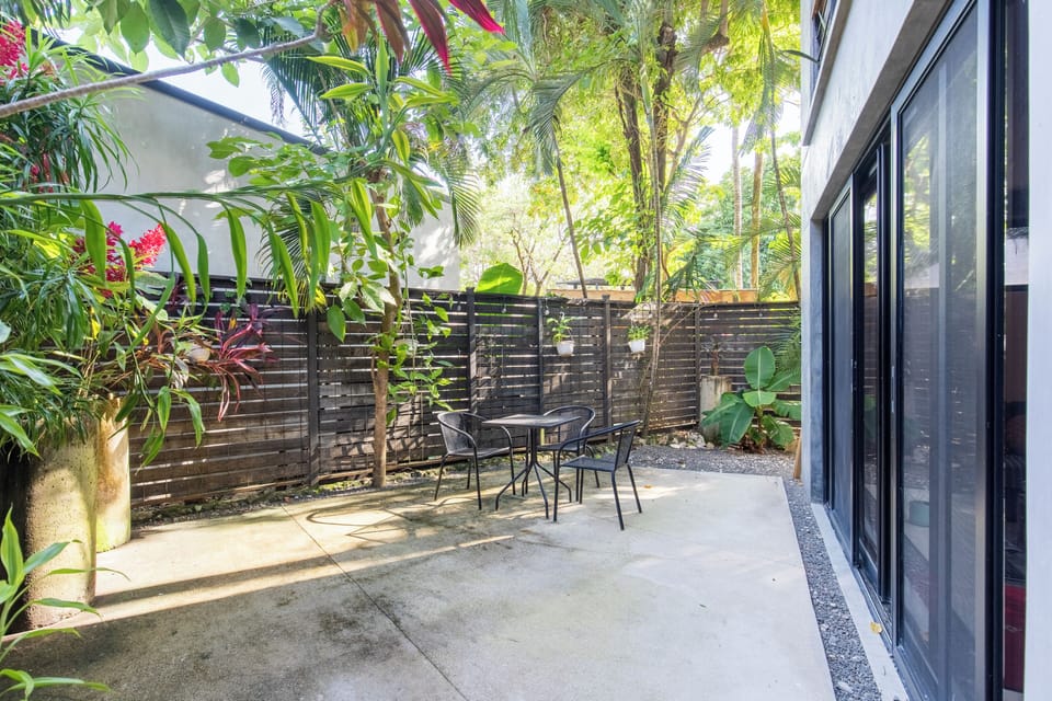Gated Private patio