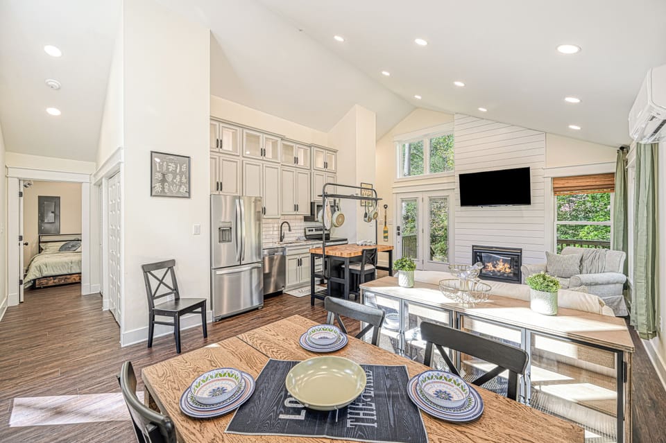 A peaceful place to reconnect – no TV required (but there's one if you want it!).