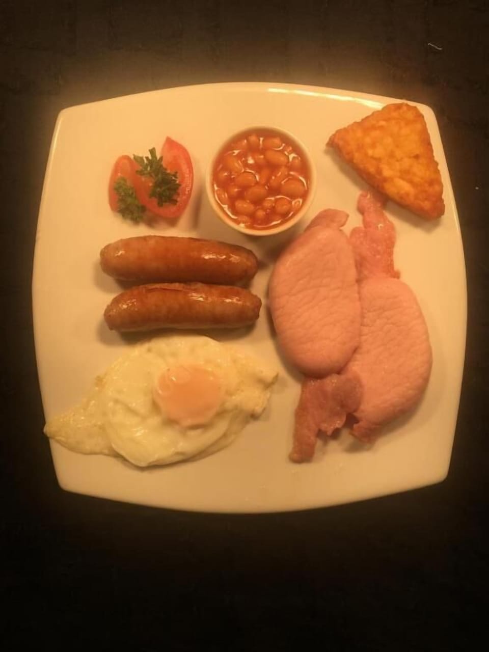 Daily English breakfast (GBP 12 per person)