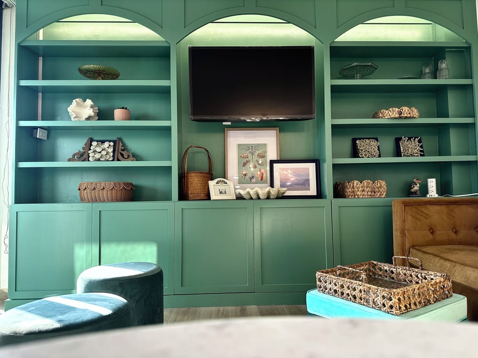 Spend time watching your favorite shows, playing games or reading a book.
