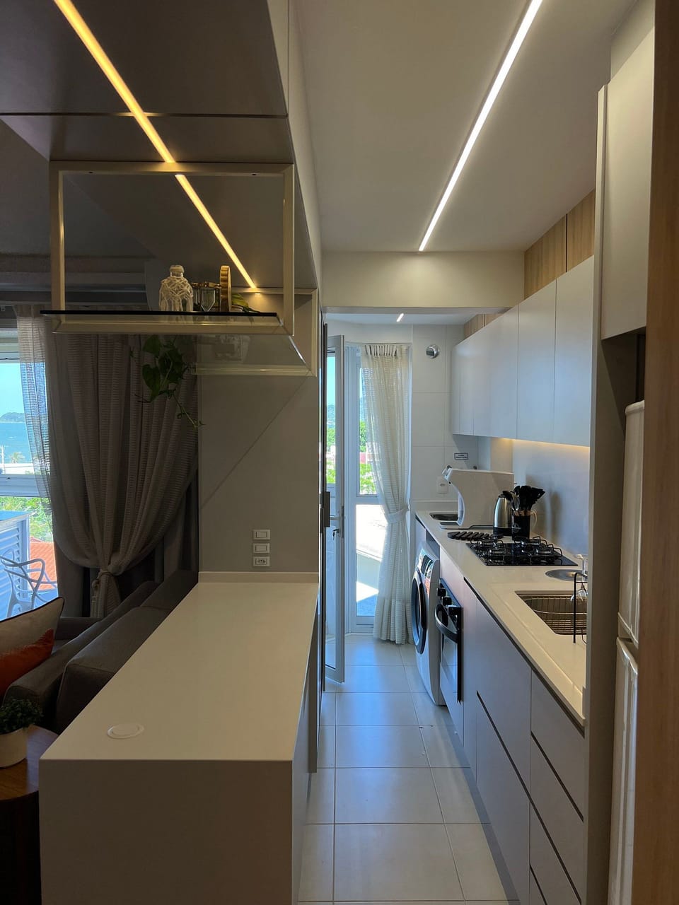 Honeymoon Apartment, Pool Access, Beach View | Private kitchen | Fridge, microwave, cookware/dishes/utensils, dining tables