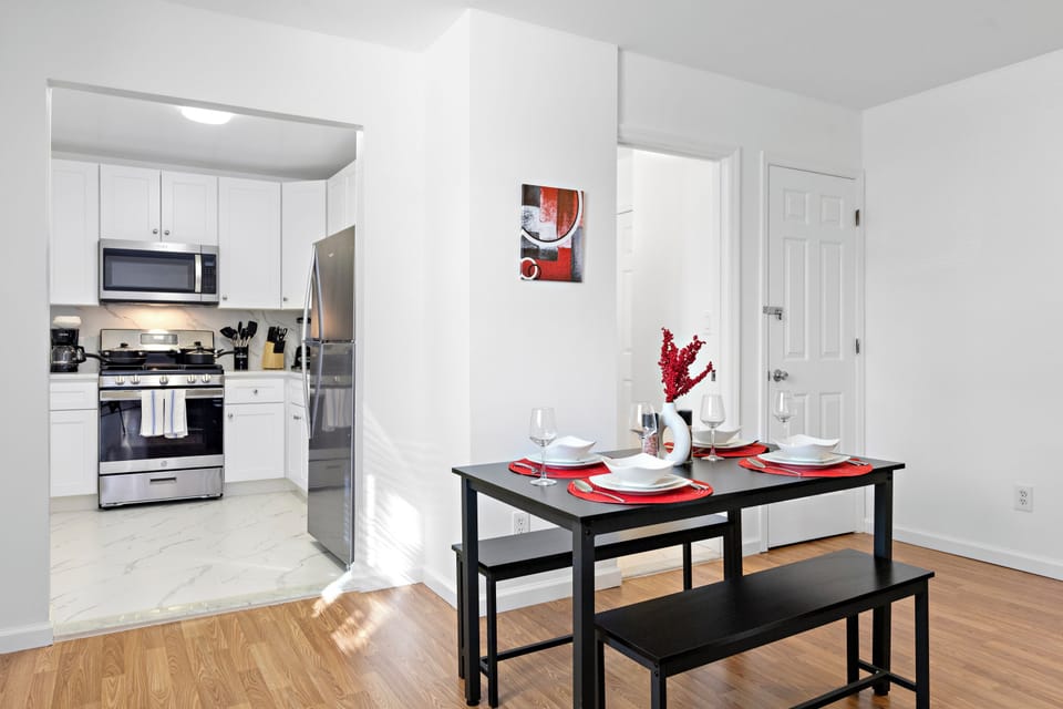 Full loaded Kitchen and Dining Area