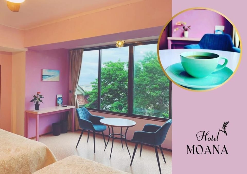 Luxury Twin Room, Partial Ocean View | Laptop workspace, WiFi (free)