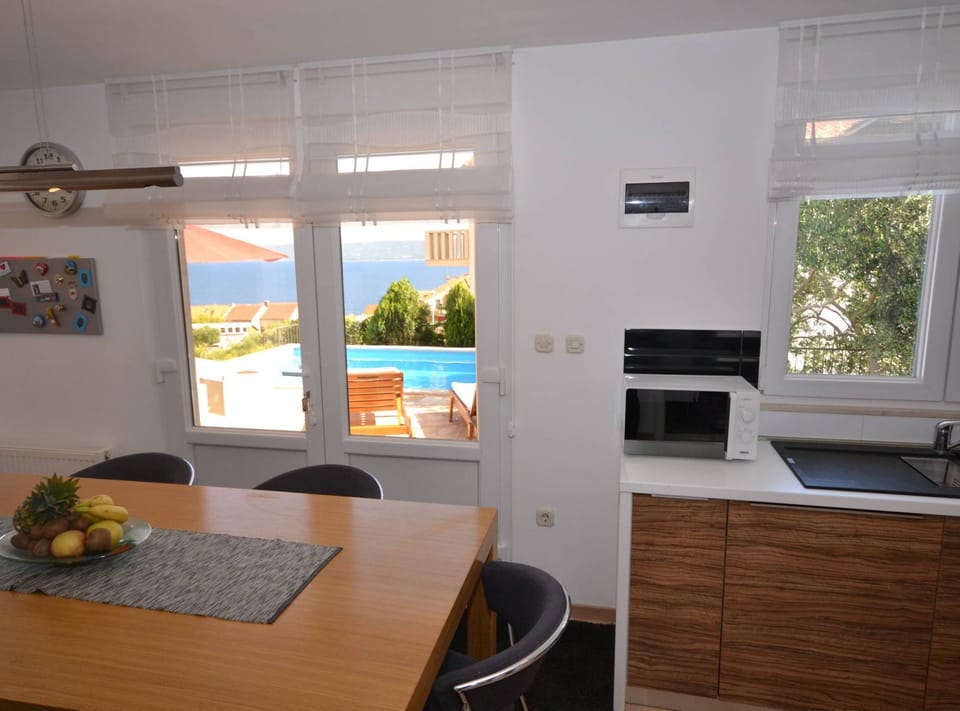 Villa (Three Bedroom Villa with Pool) | Private kitchen | Fridge