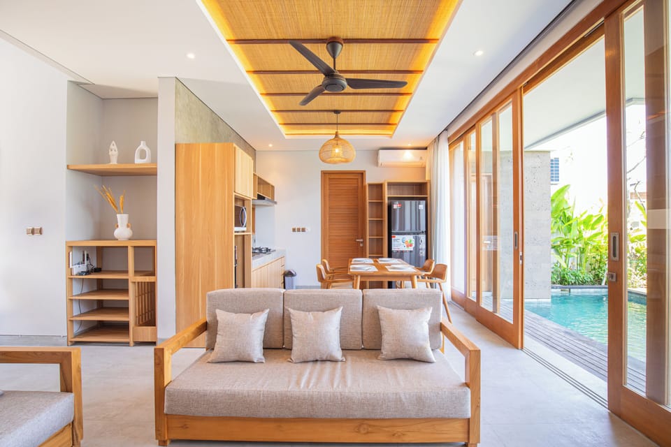 Villa, 2 Bedrooms, Private Pool | Living area