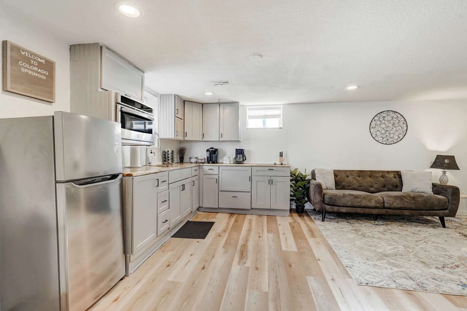 Spacious and Bright Kitchen-Living Area – Enjoy cooking and relaxing in this open, inviting space.