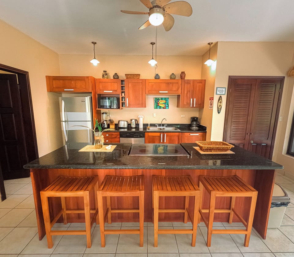 Modern kitchen with a central island for added functionality and style