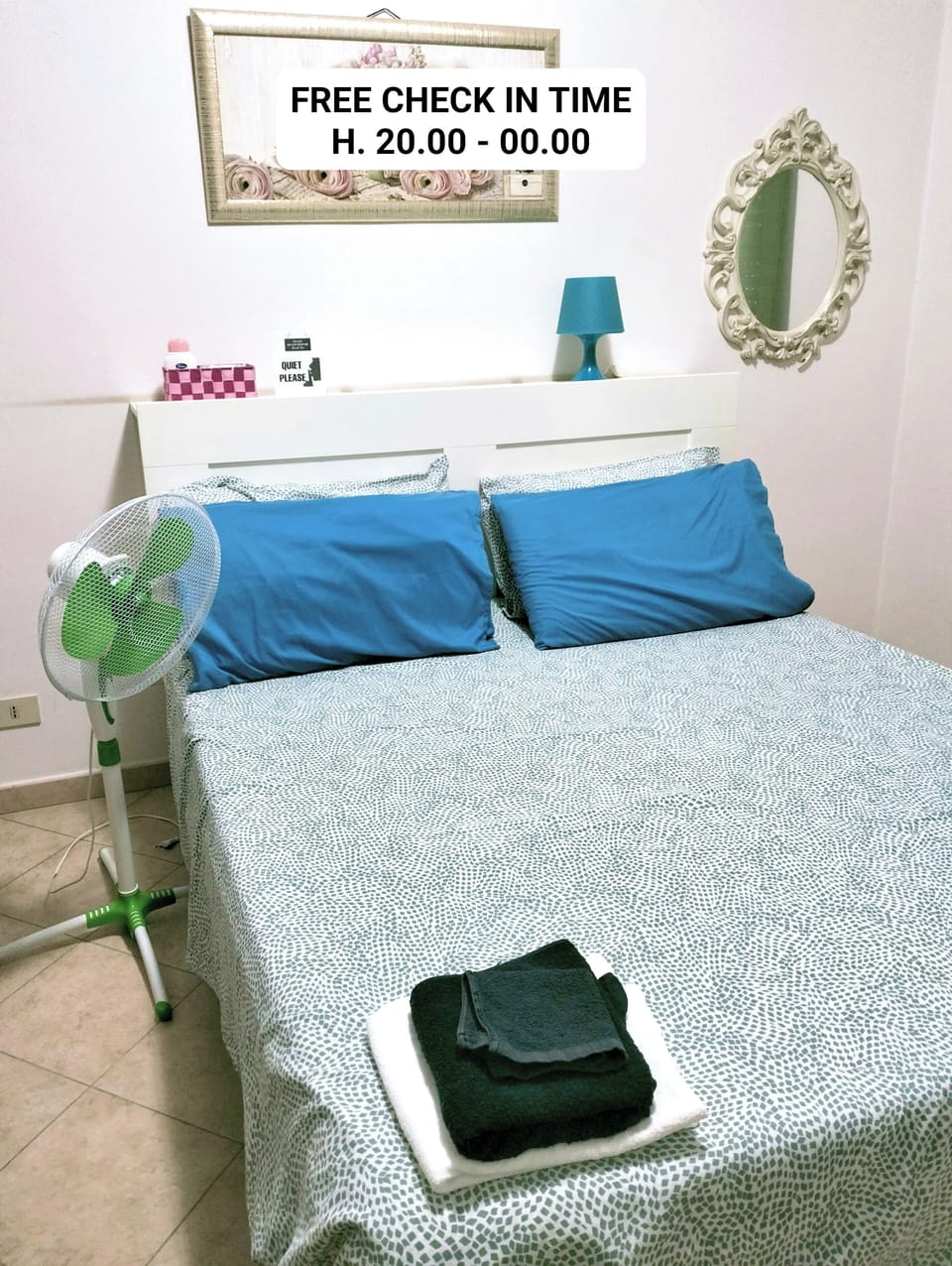 Rollaway beds, free WiFi, bed sheets