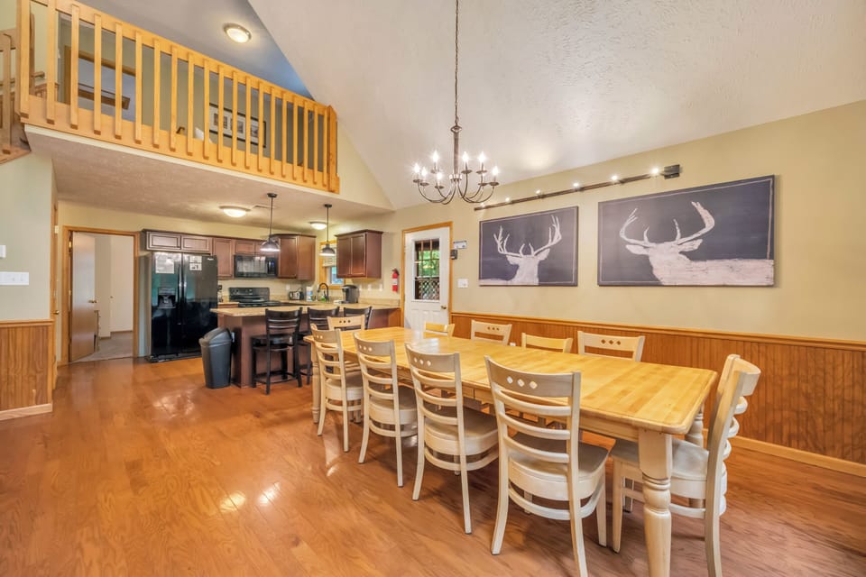 Enjoy a Meal with Family & Friends in the Dining Area