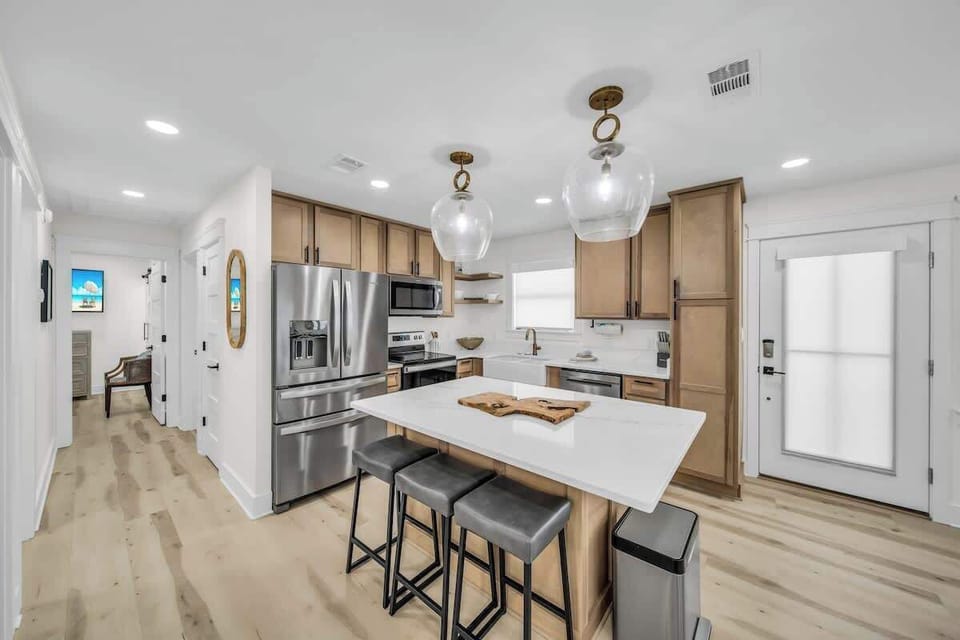 Fully equipped kitchen