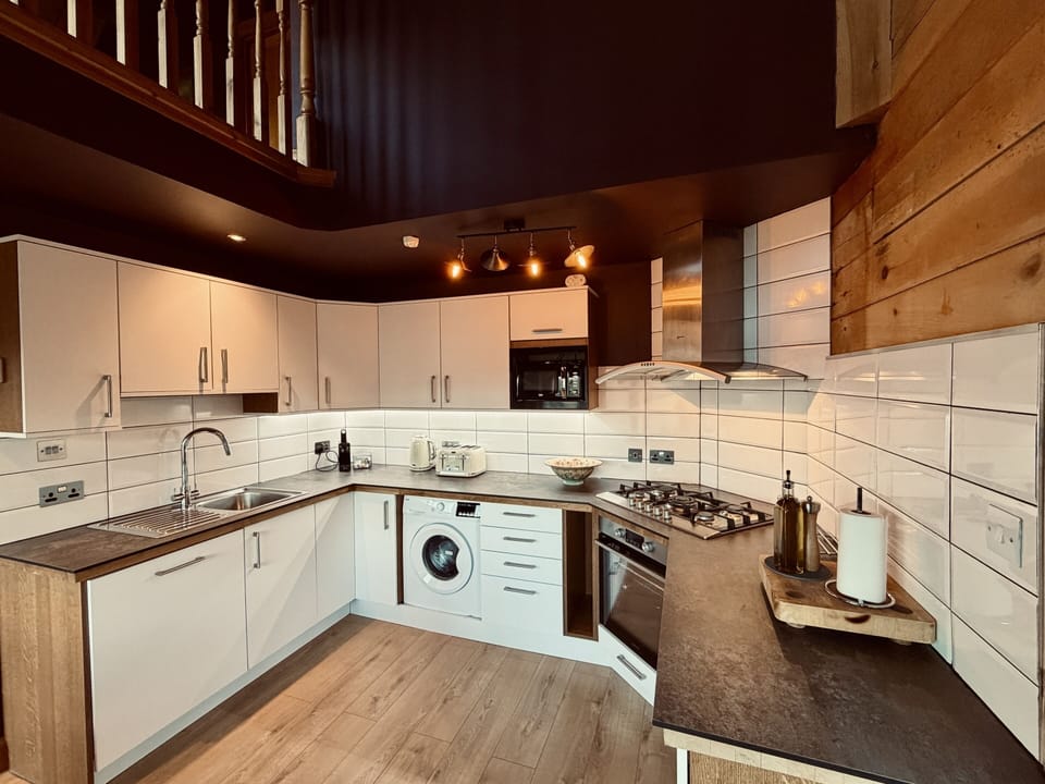 Open plan kitchen