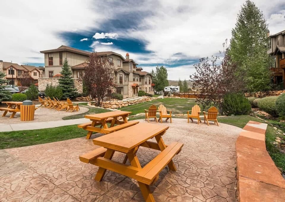 Picnic, Firepit, and Grill Area