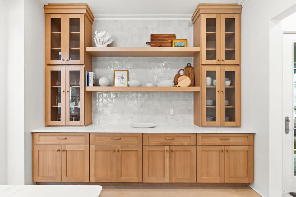 Buffet area of the kitchen
