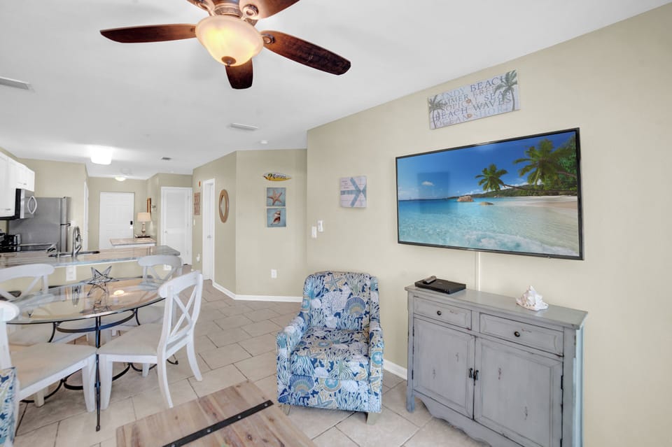 Living and dining space