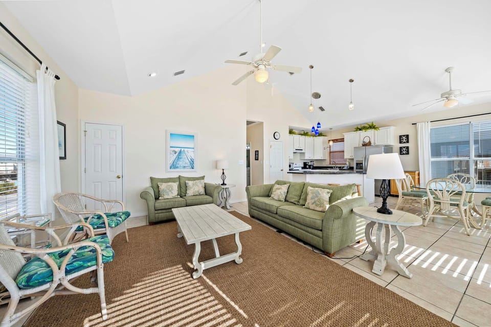 Comfortable living room seating