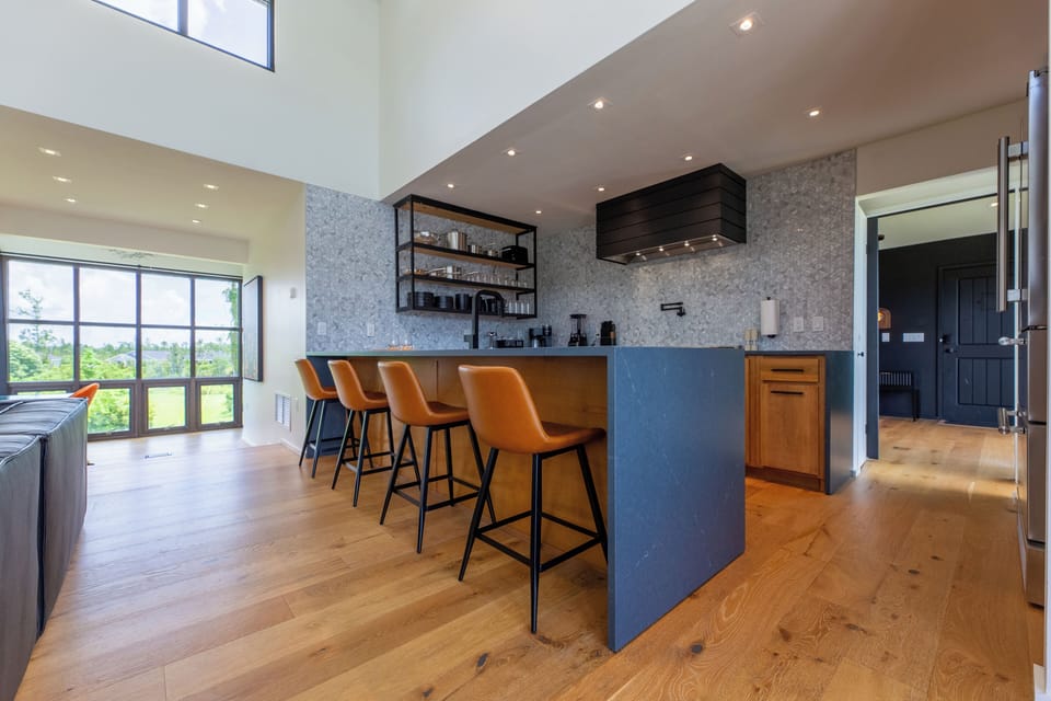 Kitchen on the 2nd level 