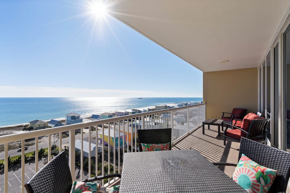 Private balcony