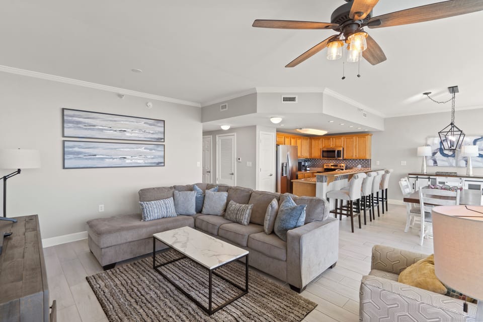Spacious and open