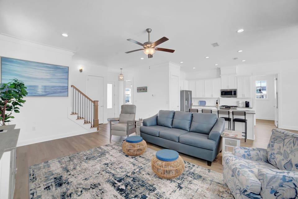 Plenty of living room seating