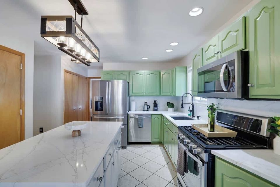 Fully equipped modern kitchen with everything you need for delicious meals.