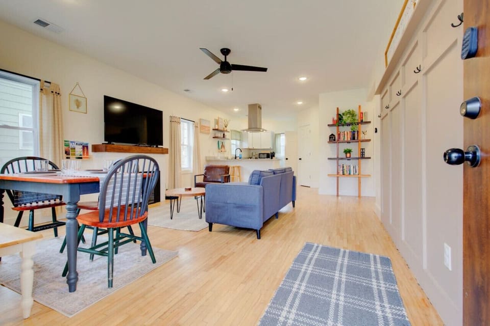 Spacious living area