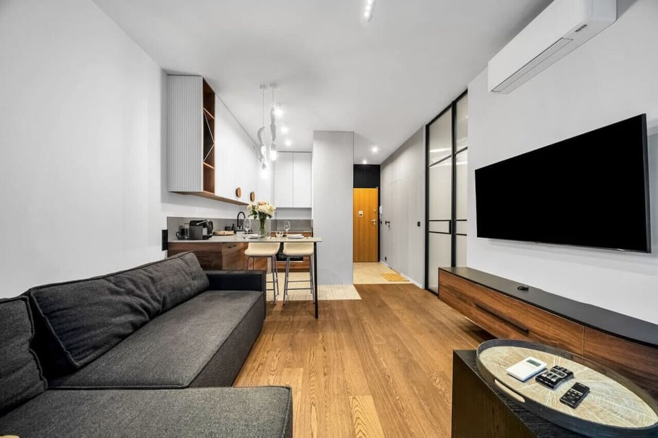 Sofa Bed and Smart TV | Book Now with RENTUJEMY.COM