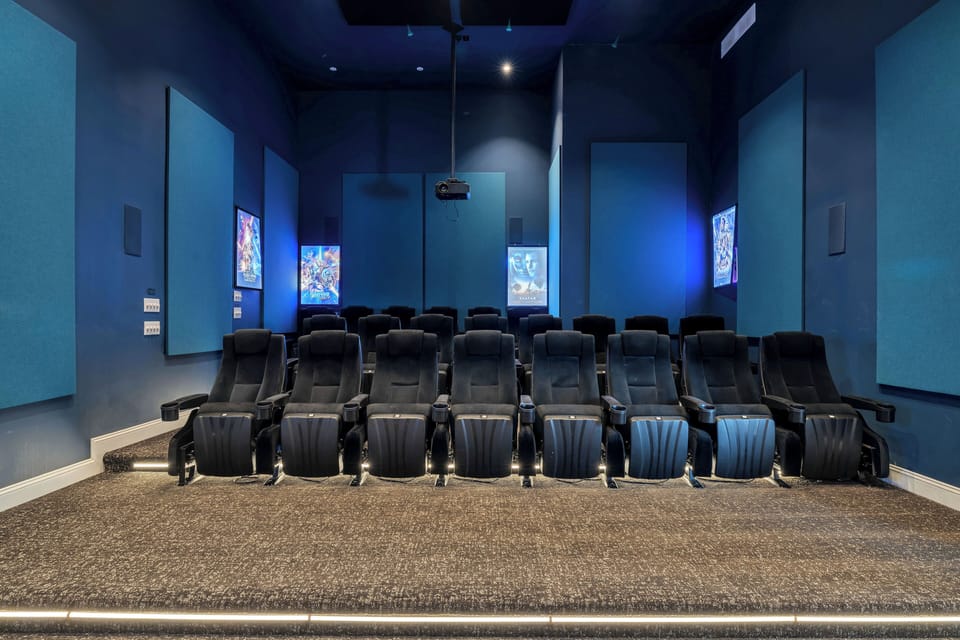 Premium leather reclining seats with cup holders