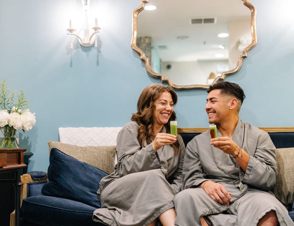 Couples treatment rooms, body treatments, hydrotherapy, aromatherapy