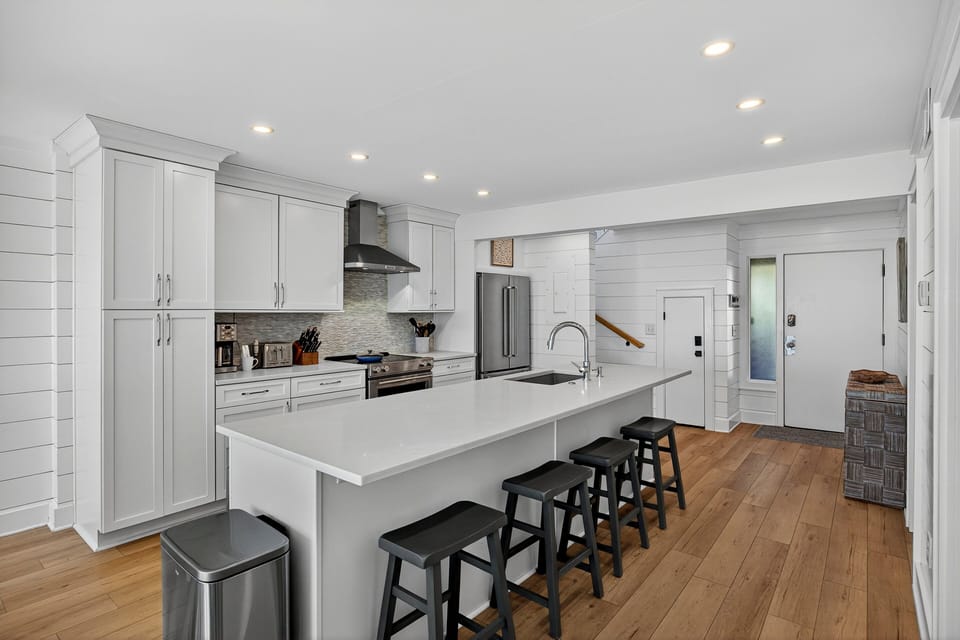 Modern and updated kitchen