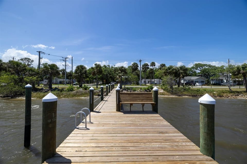 View of House from End of Dock