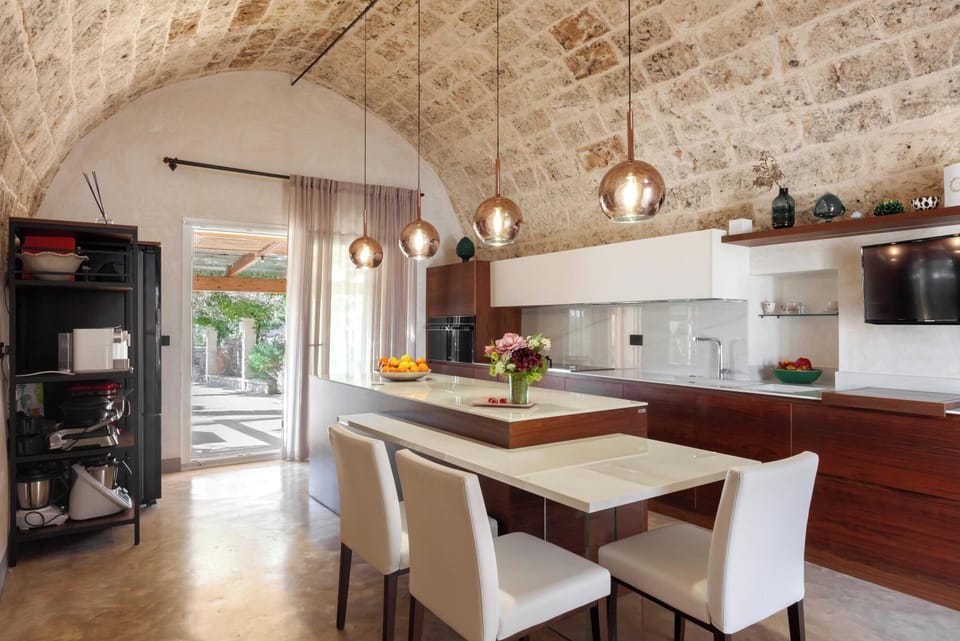 Kitchen and dining area