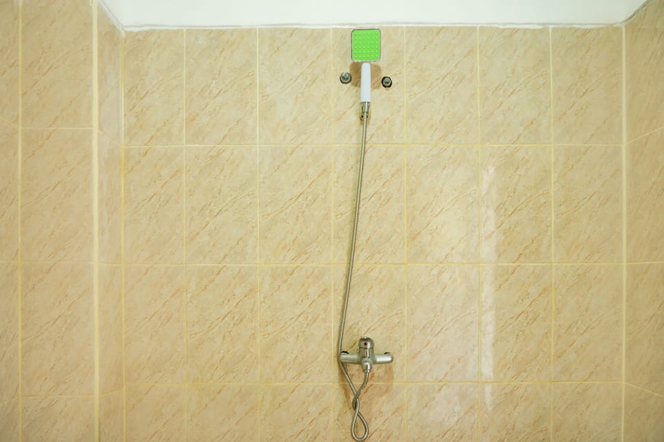 Standard Double Room | Bathroom | Shower, towels, soap