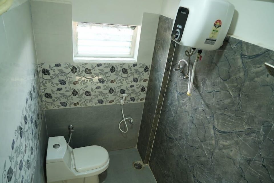 Soap, shampoo, toilet paper
