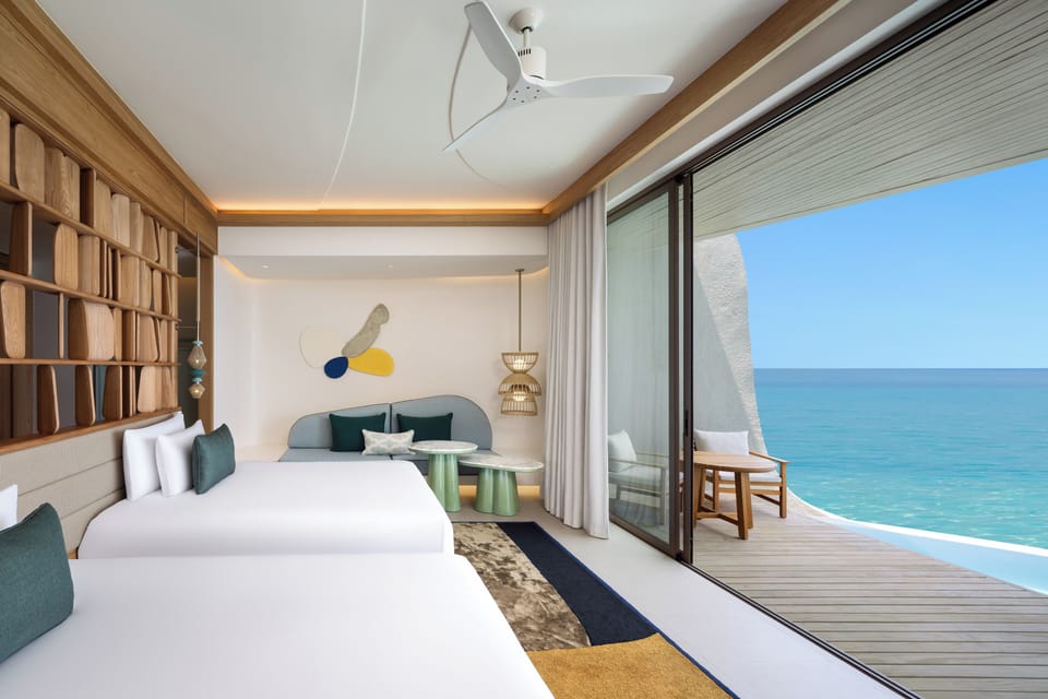 Premium bedding, minibar, in-room safe, laptop workspace