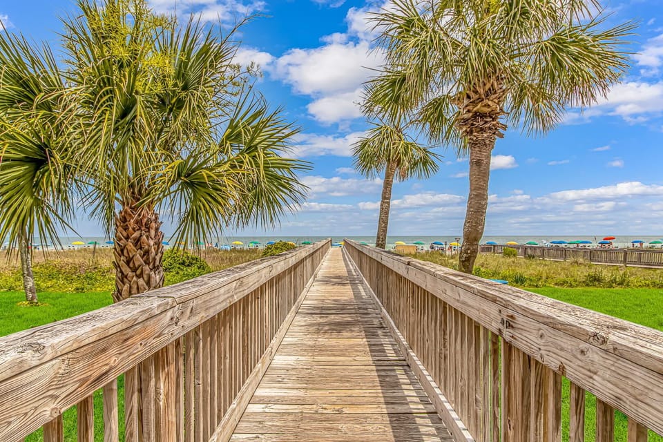 Boardwalk to the beach
