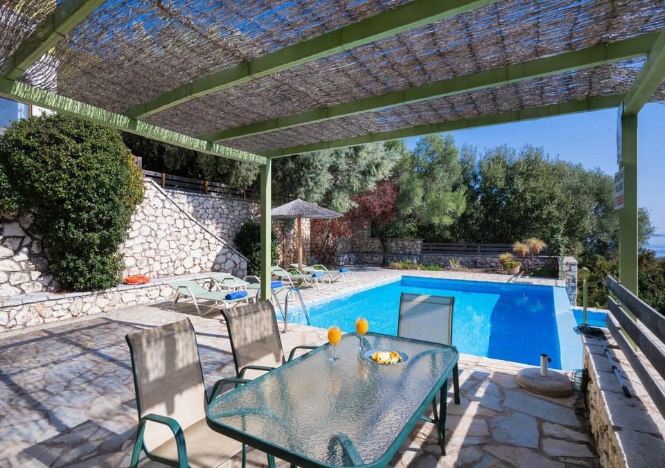 Sheltered terrace area