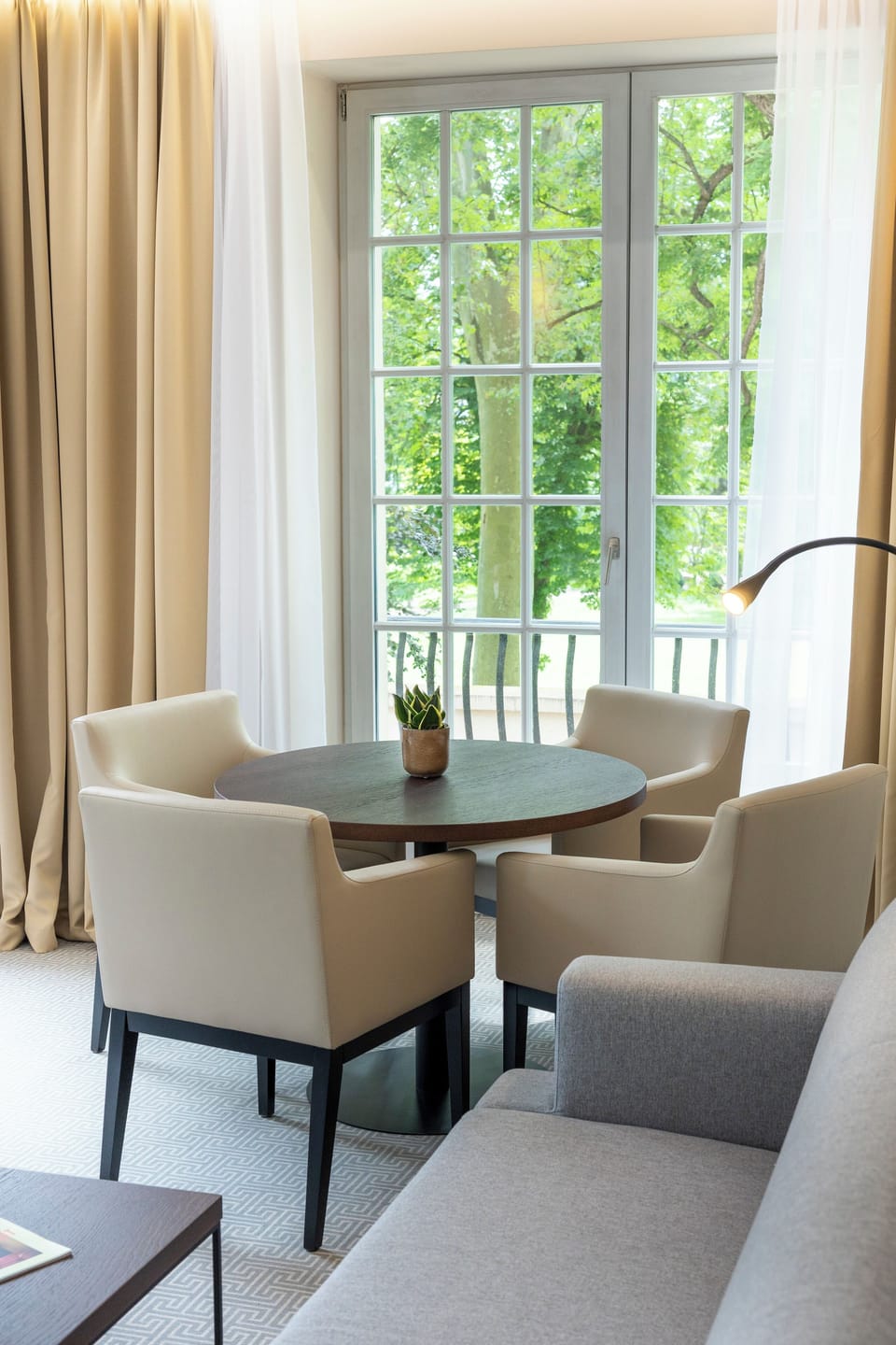 Suite | Living area | 42-inch LCD TV with satellite channels, TV, pay movies