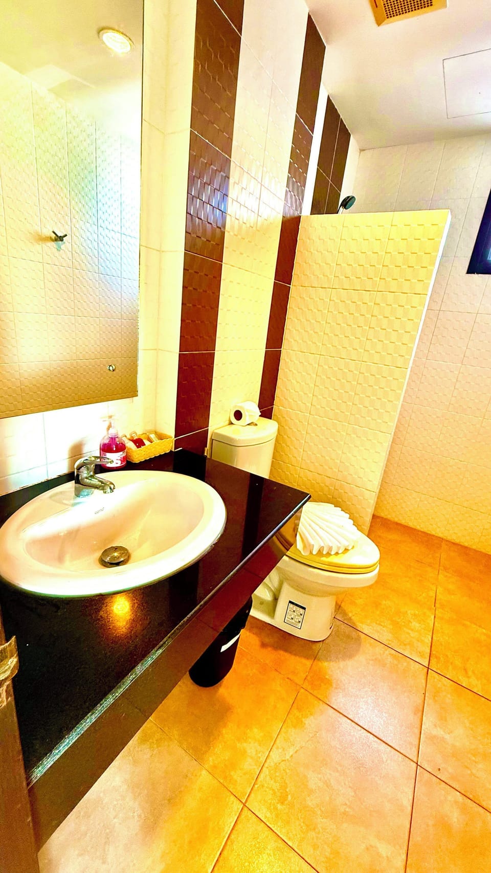 Superior Double Room, Balcony, Mountain View | Bathroom | Shower, hair dryer, towels, soap