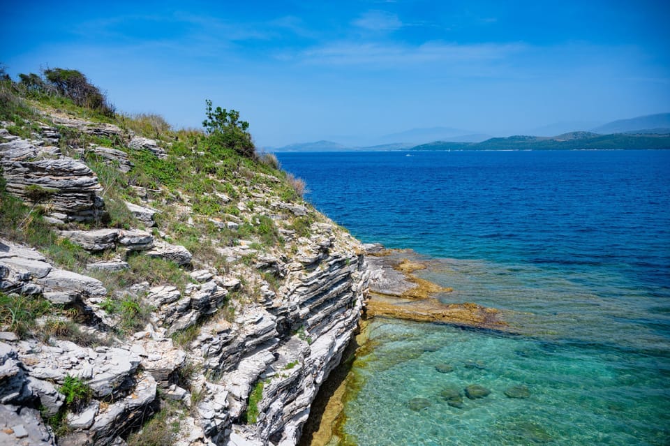Crystal clear water secret beach