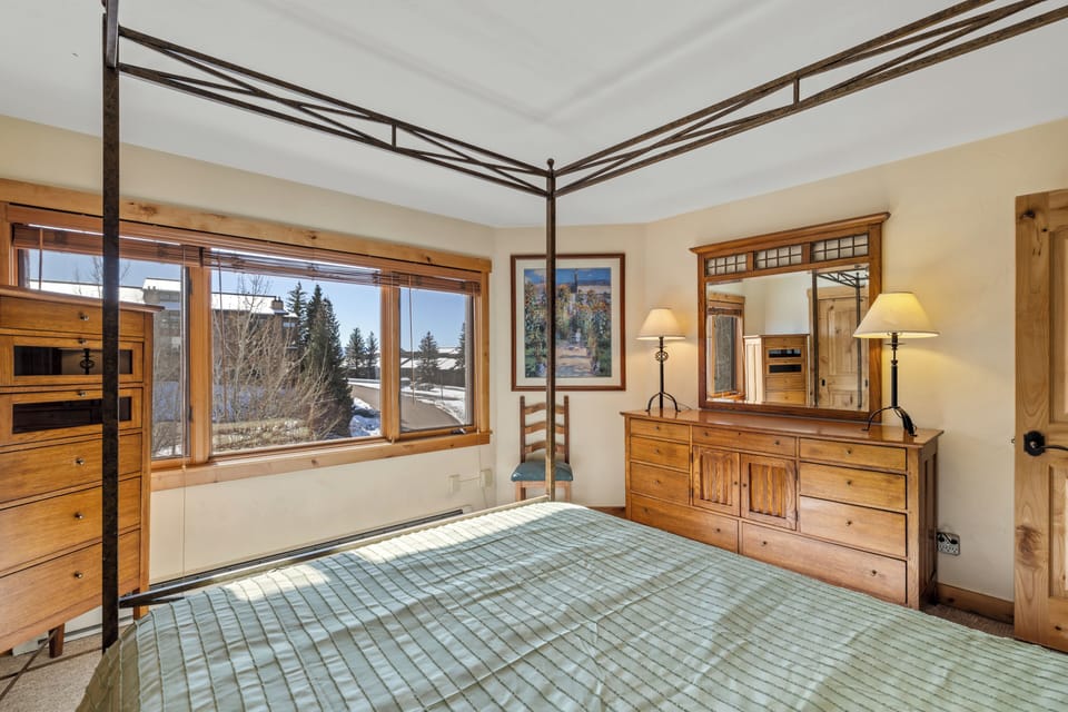 Sunny south facing bedroom