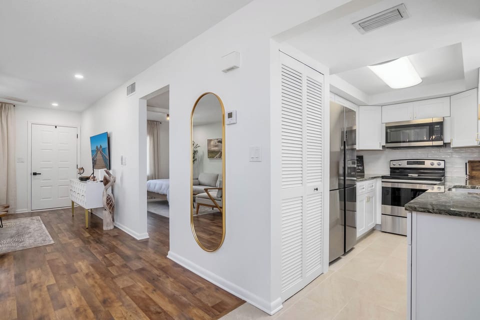Another angle of the Kitchen from the Dining Room 