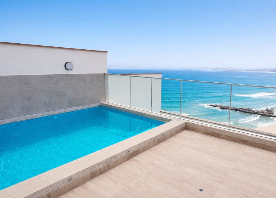 Rooftop pool