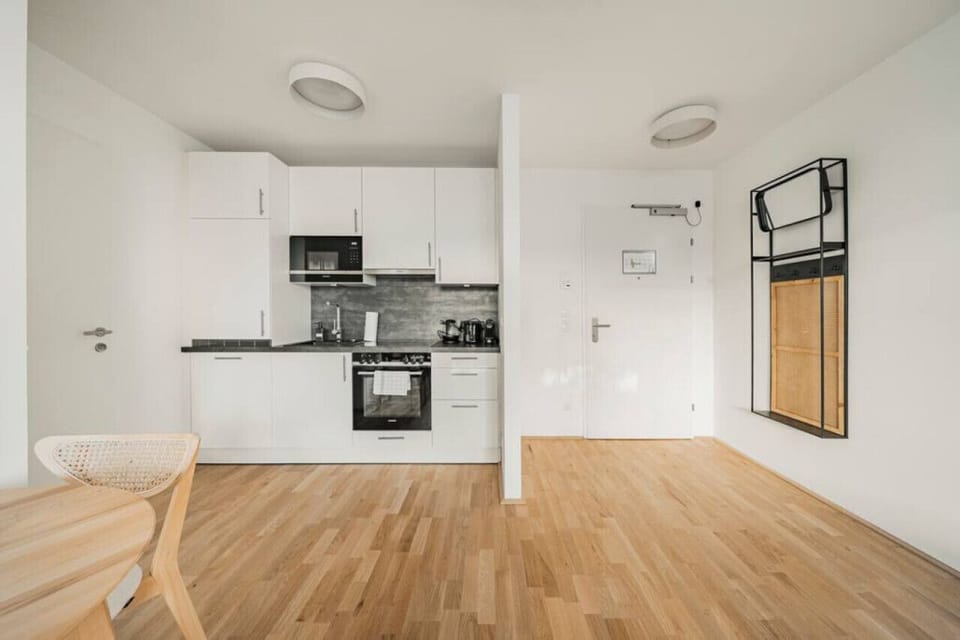 In this room, you`ll find the essentials: a toilet, sink, and a refreshing shower or bathtub, all designed by Arbio Designers for both functionality and aesthetics.