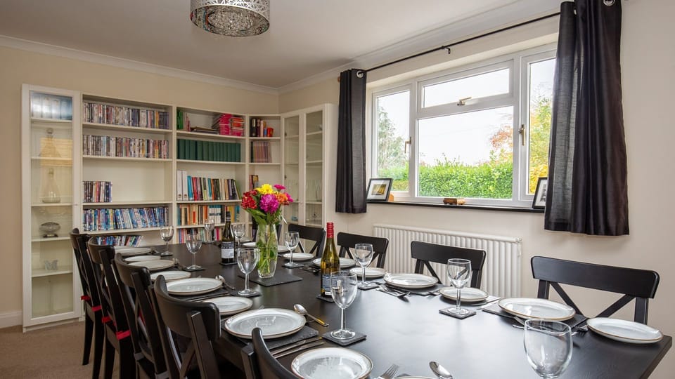 After clearing the table, spread out the maps to plan your next adventure