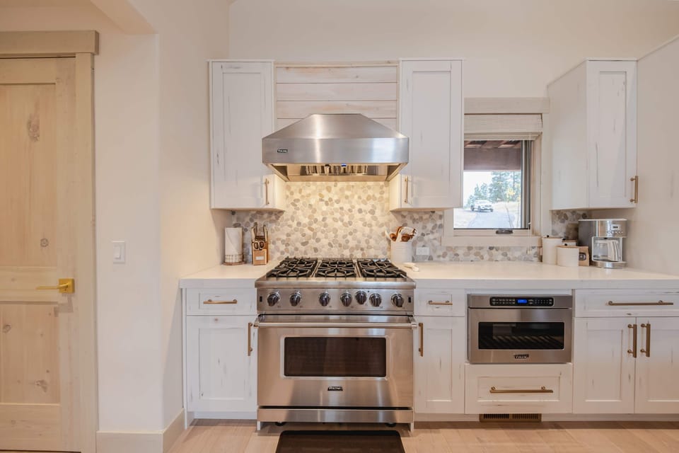 Whip up your favorite meals in the full kitchen