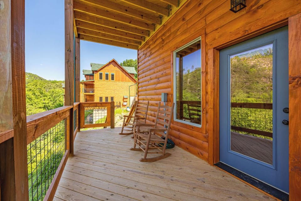 Autumn Path's relaxing deck